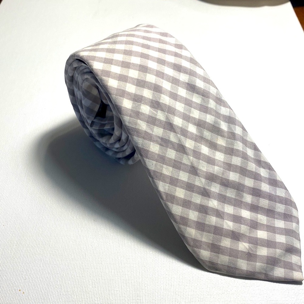 Mens plaid J.Crew tie